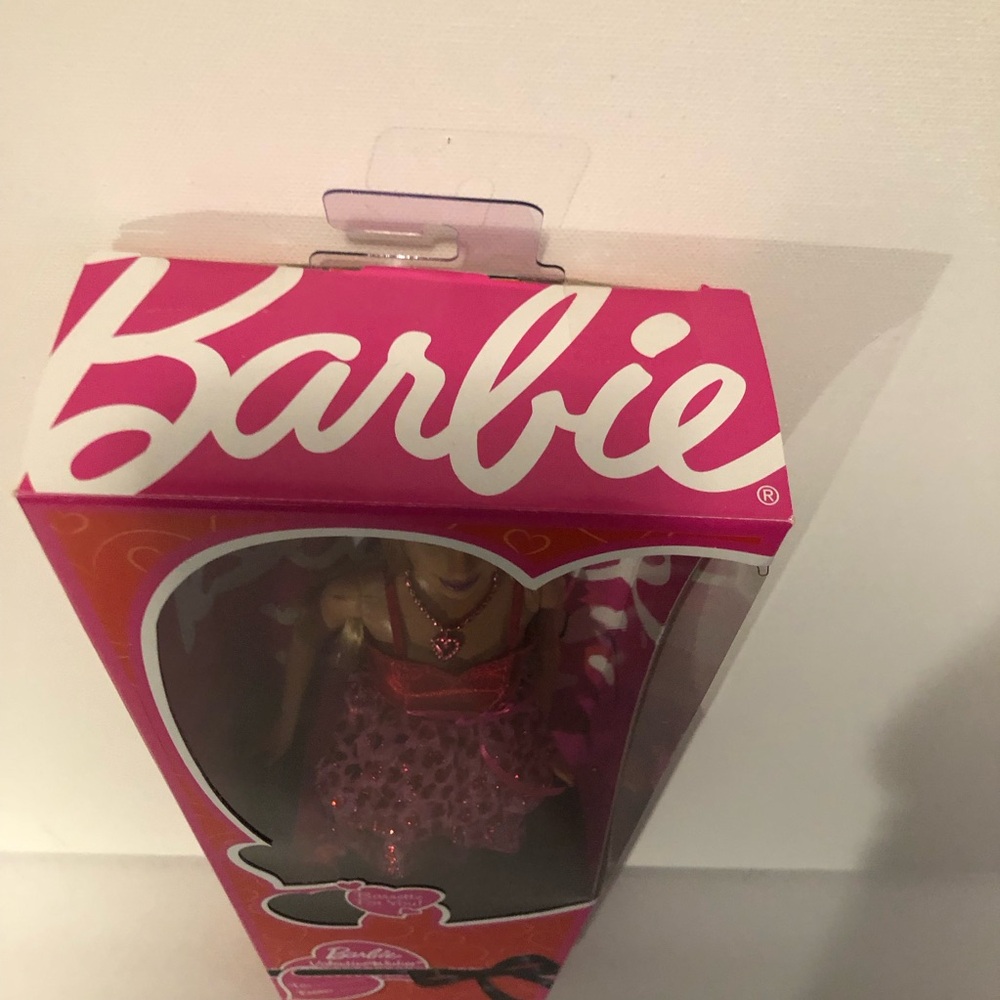 Barbie Valentine Wishes Blonde Barrette For U Grocery Exclusive Doll c. 2009 NIB - Picture 7 of 17
